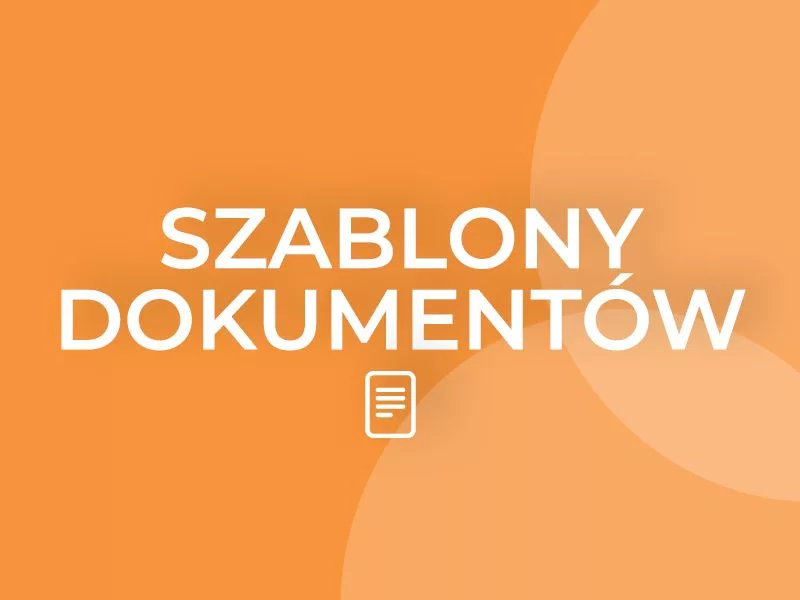 Szablony dokumentów CALDIS